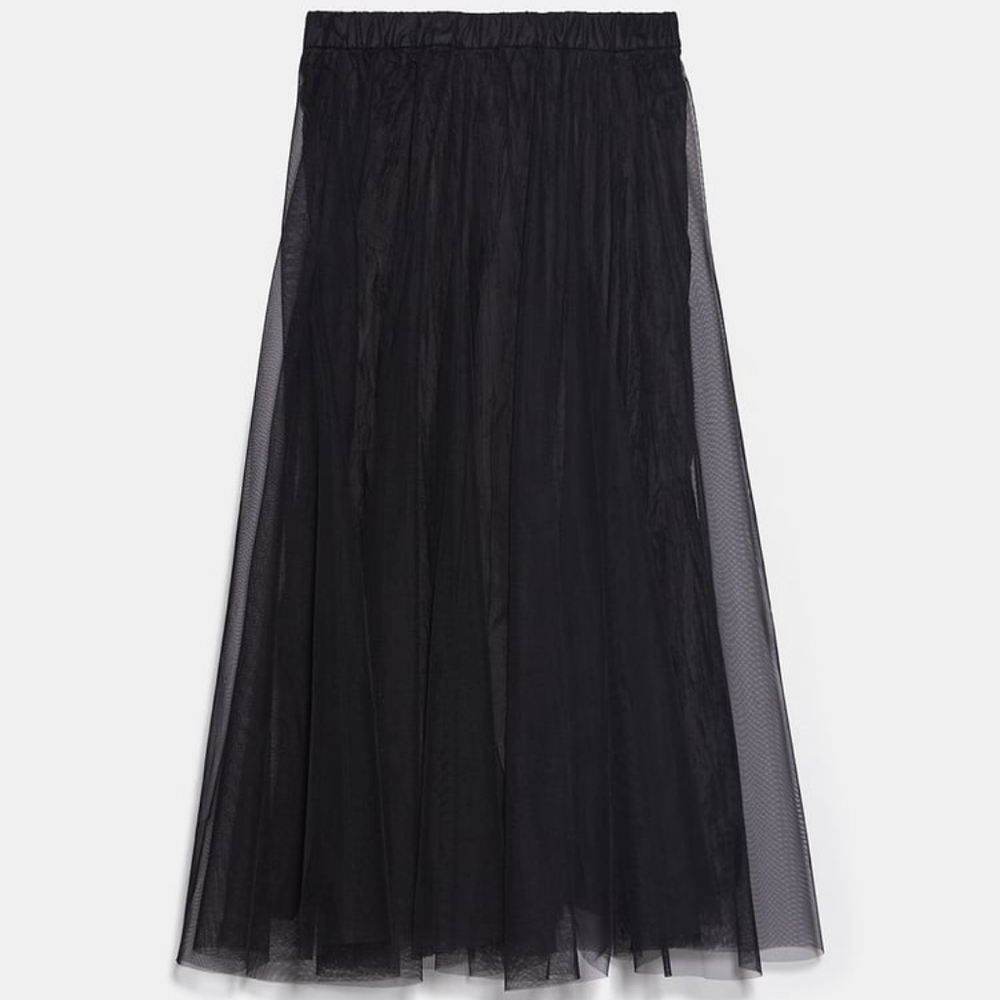 Polka Dot Tulle Skirt
